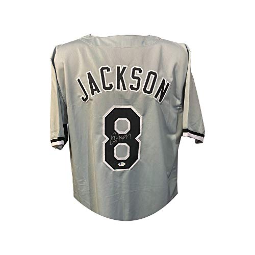 Bo Jackson Autographed Chicago White Sox Custom Baseball Jersey - BAS COA - 757 Sports Collectibles