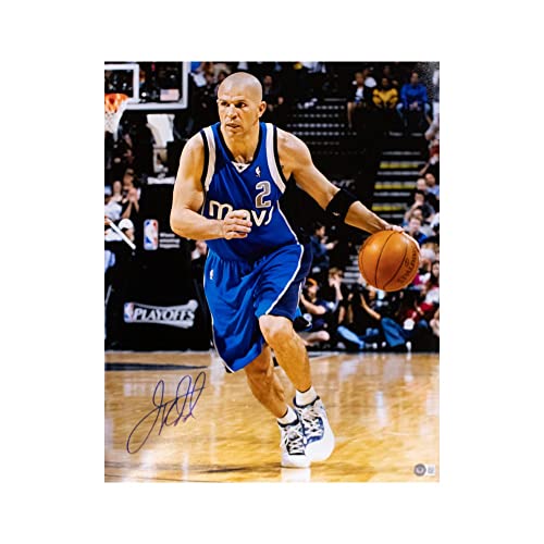 Jason Kidd Autographed Dallas 16x20 Photo - BAS - 757 Sports Collectibles