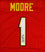 DJ Moore Autographed Red College Style Jersey- JSA W Authenticated 1 - 757 Sports Collectibles