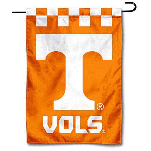 College Flags & Banners Co. Tennessee Volunteers Checkerboard Garden Flag - 757 Sports Collectibles