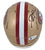 49ers Deion Sanders Authentic Signed Speed Mini Helmet Autographed BAS Witnessed - 757 Sports Collectibles