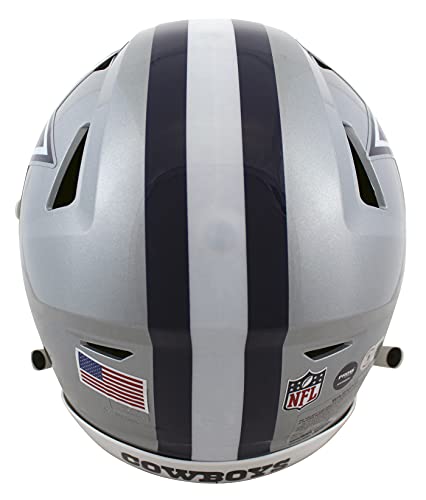 Cowboys Emmitt Smith Signed Authentic Speed Flex Full Size Helmet BAS Witnessed - 757 Sports Collectibles