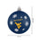 FOCO West Virginia Mountaineers NCAA 5 Pack Shatterproof Ball Ornament Set - 757 Sports Collectibles