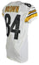 Steelers Antonio Brown Signed 10/27/2013 Game Used Nike White Home Jersey - 757 Sports Collectibles