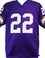 Paul Krause Autographed Purple Pro Style Jersey w/HOF- Beckett W Black - 757 Sports Collectibles