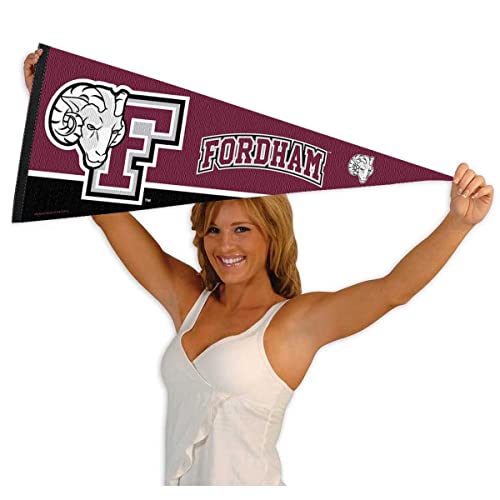 College Flags & Banners Co. Fordham Rams Pennant Full Size Felt - 757 Sports Collectibles