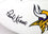 Paul Krause Autographed Minnesota Vikings Logo Football W/HOF- Beckett W Black - 757 Sports Collectibles