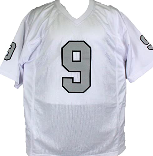 Shane Lechler Autographed White Pro Style Jersey- Beckett W Hologram Black - 757 Sports Collectibles