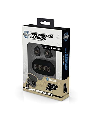 NCAA Purdue Boilermakers True Wireless Earbuds, Team Color - 757 Sports Collectibles