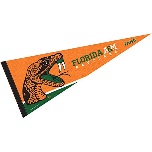 College Flags & Banners Co. Florida A&M Pennant Full Size Felt - 757 Sports Collectibles