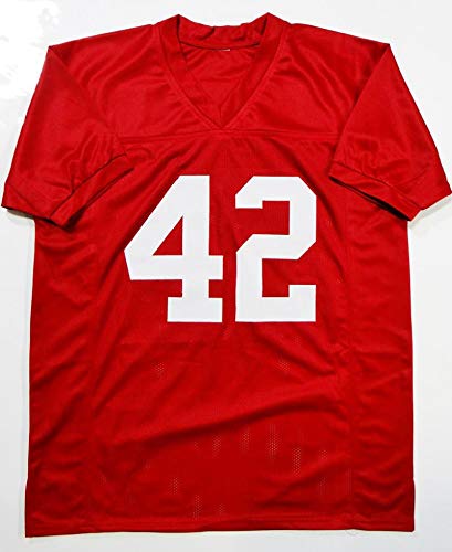 Eddie Lacy Autographed Crimson College Style Jersey- JSA W Authenticated Up 4 - 757 Sports Collectibles