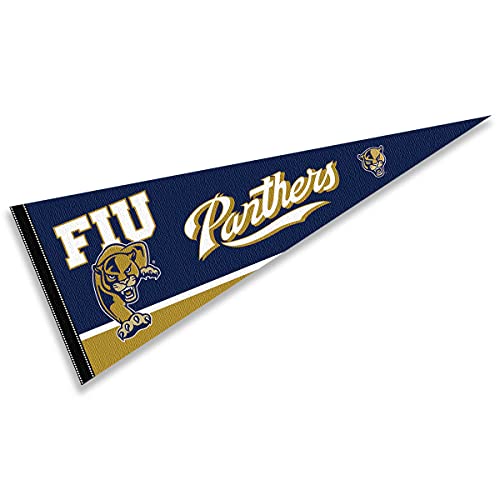 College Flags & Banners Co. Florida International Pennant Full Size Felt - 757 Sports Collectibles