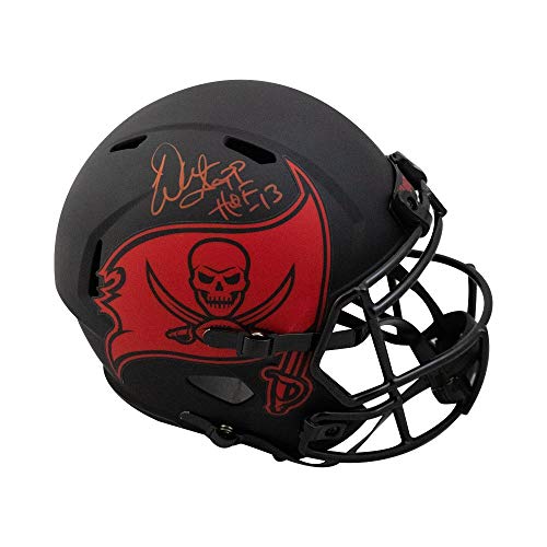 Warren Sapp HOF 13 Autographed Buccaneers Eclipse Replica Full-Size Football Helmet - BAS COA - 757 Sports Collectibles