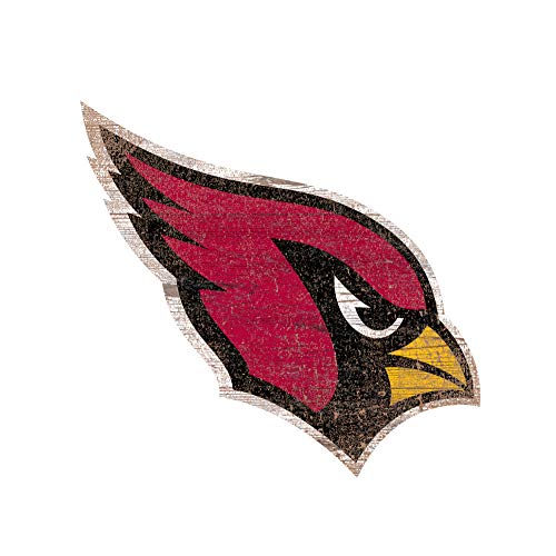 Fan Creations NFL Arizona Cardinals Unisex Arizona Cardinals Team Logo 8in Cutout, Team Color, 8 inch - 757 Sports Collectibles