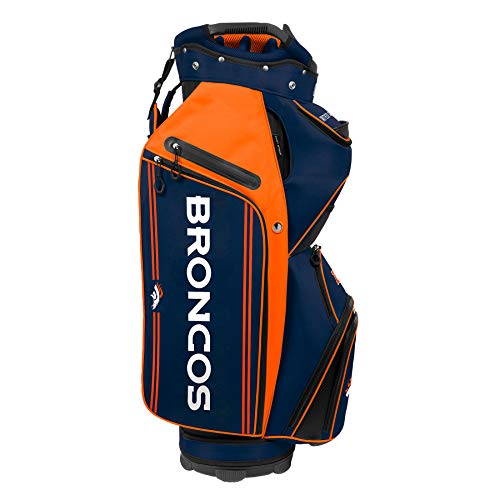 Team Effort WinCraft Denver Broncos Bucket III Cooler Cart Golf Bag - 757 Sports Collectibles