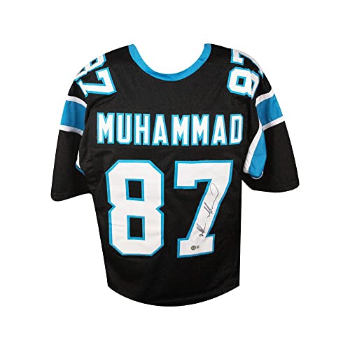 Muhsin Muhammad Autographed Carolina Custom Football Jersey - BAS - 757 Sports Collectibles