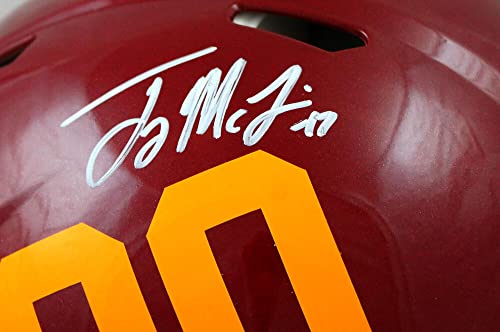 Terry McLaurin Autographed Washington Football Team F/S Speed Authentic Helmet-Beckett W Hologram White - 757 Sports Collectibles