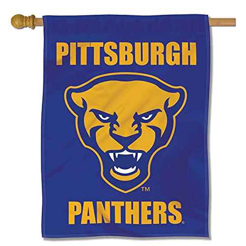 Pittsburgh Panthers Double Sided House Banner Flag - 757 Sports Collectibles