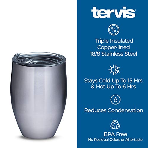 Tervis Triple Walled NFL Seattle Seahawks Insulated Tumbler Cup Keeps Drinks Cold & Hot, 12oz - Stainless Steel, Stripes - 757 Sports Collectibles