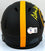 Donnie Shell Signed Steelers Eclipse Speed Mini Helmet w/HOF-Beckett W Hologram Yellow - 757 Sports Collectibles