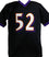 Ray Lewis Autographed Black Pro Style STAT2 Jersey - Beckett W Auth 2 - 757 Sports Collectibles