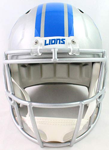 D'Andre Swift Autographed Lions Full Size Speed Helmet - Fanatics Auth Black - 757 Sports Collectibles