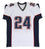 Ty Law Authentic Signed White Pro Style Jersey Autographed BAS Witnessed - 757 Sports Collectibles