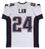 Ty Law Authentic Signed White Pro Style Jersey Autographed BAS Witnessed - 757 Sports Collectibles