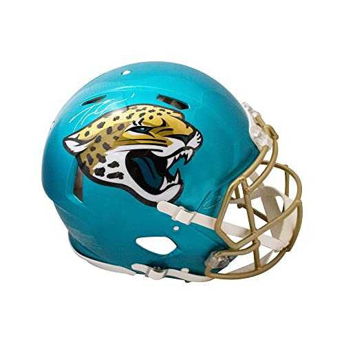 Travis Etienne Autographed Jacksonville Flash Authentic Full-Size Football Helmet - BAS - 757 Sports Collectibles