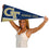 College Flags & Banners Co. Georgia Tech Yellow Jackets Full Size Pennant - 757 Sports Collectibles