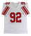 Michael Strahan Authentic Signed White Pro Style Jersey BAS Witnessed - 757 Sports Collectibles