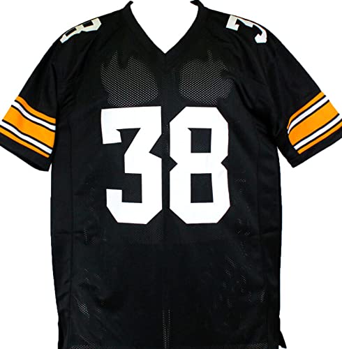 TJ Hockenson Autographed Black College Style Jersey 3- Beckett W Hologram Black - 757 Sports Collectibles