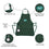 Team Sports America NFL New York Jets Ultimate Grilling Apron Durable Cotton with Beverage Opener and Multi Tool For Football Fans Fathers Day and More - 757 Sports Collectibles