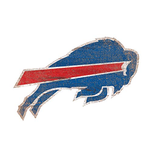 Fan Creations NFL Buffalo Bills Unisex Buffalo Bills Team Logo 8in Cutout, Team Color, 8 inch - 757 Sports Collectibles
