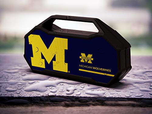 NCAA Michigan Wolverines XL Wireless Bluetooth Speaker, Team Color - 757 Sports Collectibles