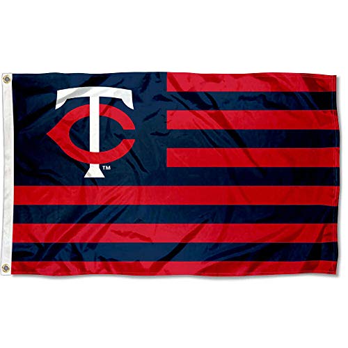 Minnesota Twins Stars and Stripes Nation 3x5 Flag - 757 Sports Collectibles