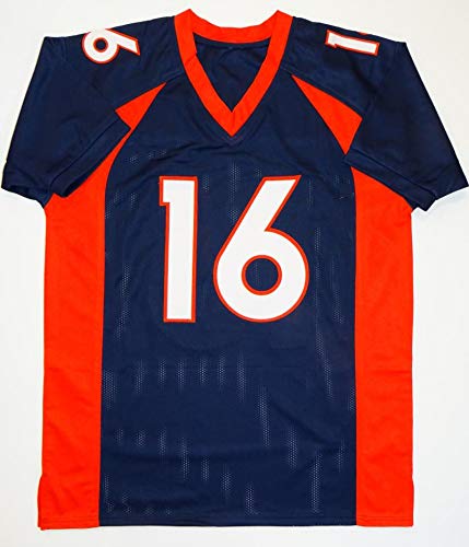 Jake Plummer Autographed Blue Pro Style Jersey- Beckett Authenticated 1 - 757 Sports Collectibles