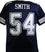 Jaylon Smith Autographed Blue Pro Style Jersey- Beckett W Black - 757 Sports Collectibles