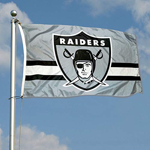 WinCraft Raiders Throwback Vintage Retro 3x5 Banner Flag - 757 Sports Collectibles