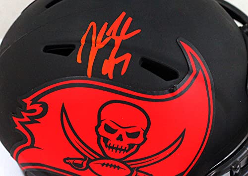 John Lynch Autographed Tampa Bucs Eclipse Mini Helmet- Beckett W Red - 757 Sports Collectibles