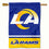 WinCraft Los Angeles Rams New LA Double Sided Banner Flag - 757 Sports Collectibles