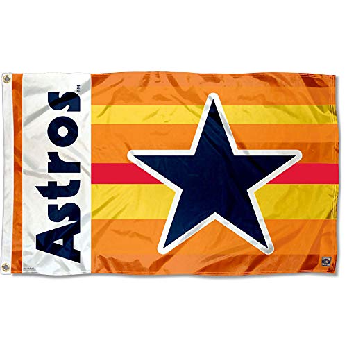 WinCraft Houston Astros Retro Vintage Grommet Flag - 757 Sports Collectibles