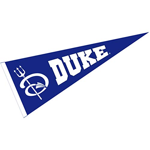 College Flags & Banners Co. Duke Blue Devils Wool Pennant - 757 Sports Collectibles