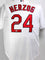 Whitey Herzog Autographed St. Louis Cardinals White Majestic Jersey- Beckett 2 - 757 Sports Collectibles