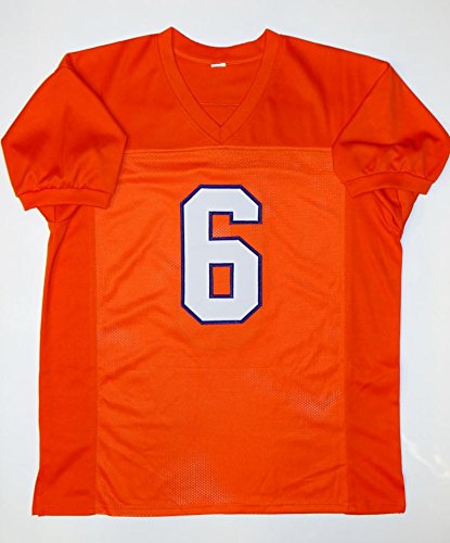 DeAndre Hopkins Autographed Orange College Style Jersey- JSA W Authenticated - 757 Sports Collectibles