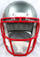 Michael Vick Autographed Atlanta Falcons F/S Flash Speed Helmet-Beckett W Hologram Red - 757 Sports Collectibles