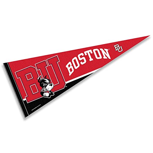 College Flags & Banners Co. Boston Terriers Pennant Full Size Felt - 757 Sports Collectibles