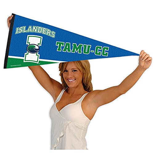 Texas A&M Corpus Christi Islanders Pennant Full Size Felt - 757 Sports Collectibles