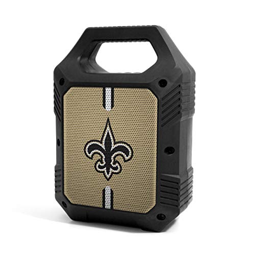 NFL New Orleans Saints ShockBox XL Wireless Bluetooth Speaker, Team Color - 757 Sports Collectibles