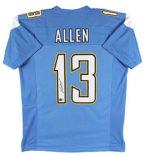 Keenan Allen Authentic Signed Powder Blue Pro Style Jersey JSA Witness - 757 Sports Collectibles